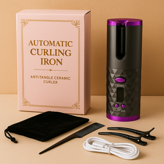 Women's Automatic Portable Hair Curling Iron